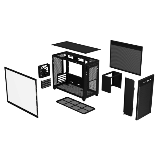 Asus 90DC00G0-B39010 Caja PC Mini Tower Negro Vidrio Templado Asus 90DC00G0-B39010 Caja PC Mini Tower Negro Vidrio Templado