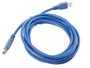 Lanberg CA-US3E-10CC-0030-B Cable de extensión USB 3.0 A Macho a A Macho 3 metros Azul - 600 Mbit/s