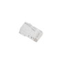 Lanberg PLU-6000EZ Conector RJ-45 Transparente Cat6 U/UTP (UTP) Pass Through, 100 Piezas