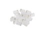 Lanberg PLU-6000EZ Conector RJ-45 Transparente Cat6 U/UTP (UTP) Pass Through, 100 Piezas