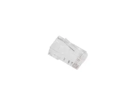 Lanberg PLU-6000EZ Conector RJ-45 Transparente Cat6 U/UTP (UTP) Pass Through, 100 Piezas