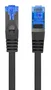 Lanberg Cable de red Cat6a S/FTP 1,5 m Negro PCF6A-10CC