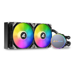 Sharkoon S70 RGB Refrigeración Líquida Todo en Uno para PC 12 cm Negro