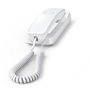 Gigaset DESK 200 Teléfono Fijo Blanco con Cable para Sobremesa y Pared, Marcación Rápida, Compatible con Audífonos