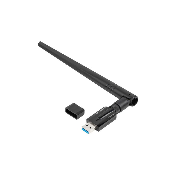 Lanberg NC-1200-WIE Adaptador de red USB Wi-Fi 1200 Mbit/s Doble Banda