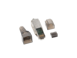 LANBERG PLSA-6000TL Conector RJ-45 Macho, Plata