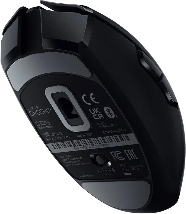 Razer Orochi V2 Ratón Gaming Inalámbrico Negro 18000 DPI