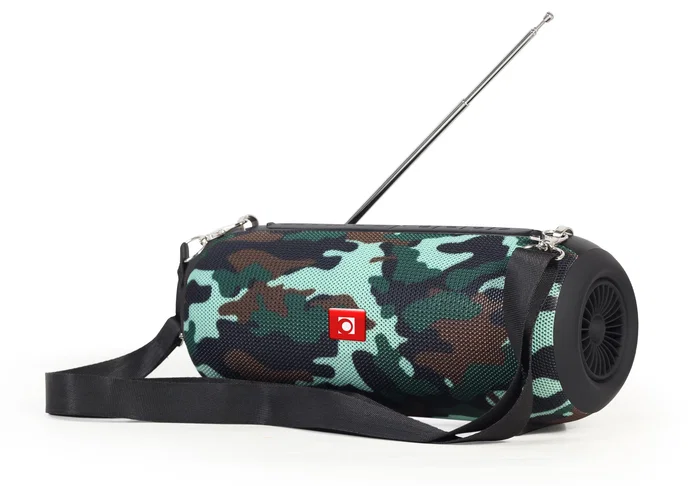 GEMBIRD SPK-BT-17-CM Altavoz Bluetooth Camuflaje con Radio FM