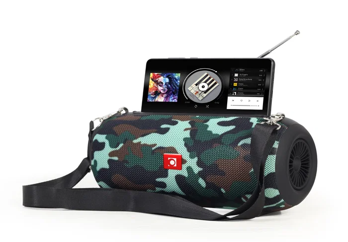GEMBIRD SPK-BT-17-CM Altavoz Bluetooth Camuflaje con Radio FM