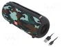 GEMBIRD SPK-BT-17-CM Altavoz Bluetooth Camuflaje con Radio FM