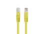 Lanberg Cable de Red Latiguillo Cat.6 U/UTP Amarillo 750 cm