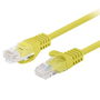 Lanberg Cable de Red Latiguillo Cat.6 U/UTP Amarillo 750 cm