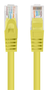 LANBERG Cable de Red Cat6 U/UTP Amarillo 7,5 m