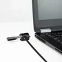 Tooq Cable de Seguridad T-LOCK con Llave 1.5m Gris Oscuro