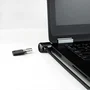 Tooq Cable de Seguridad T-LOCK con Llave 1.5m Gris Oscuro