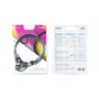 TooQ Cable Antirrobo con Llave TQCLKC0025-G para Portátil, Monitor, TV - Cable Acero 1.5m, Diámetro 4.5mm, Universal Kensington, Incluye 2 Llaves