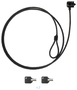 Tooq Cable de Seguridad T-LOCK con Llave, 1.5 metros, Gris Oscuro