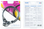 Tooq Cable de Seguridad T-LOCK con Llave, 1.5 metros, Gris Oscuro