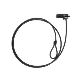 Tooq TQCLKC0015-G Cable de Seguridad con Combinación de 1,5m, Gris Oscuro