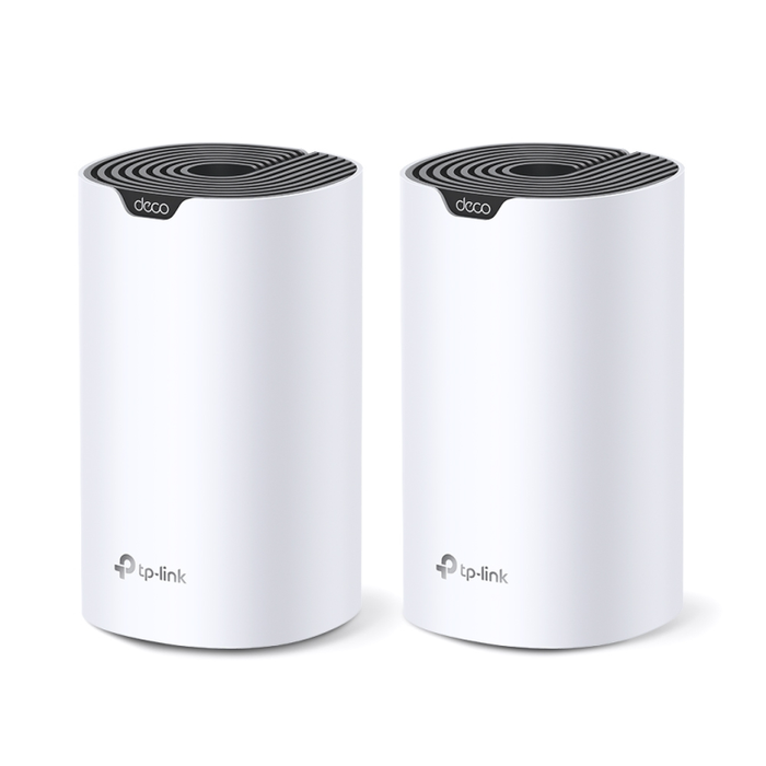 TP-LINK Deco S7 - Kit Inicio Sistema WiFi Mesh, Paquete Doble (2 Unidades), Color Blanco