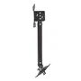 Aisens CP02TSRE-051 Soporte de Techo Universal para Proyector Giratorio Inclinable Extensible 575-825mm Carga 20kg Aluminio