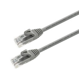 Aisens Cable de Red Latiguillo RJ45 LSZH Cat.6A 500 MHz UTP AWG24 Gris 10 m - Compatible 10 Gigabit, PoE, 100% Cobre OFC