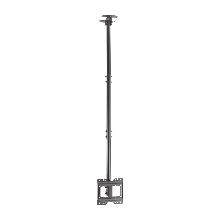 Aisens Soporte de Techo Giratorio e Inclinable para TV 23-43 Pulgadas Negro