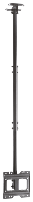 Aisens Soporte de Techo Giratorio e Inclinable para TV 23-43 Pulgadas Negro