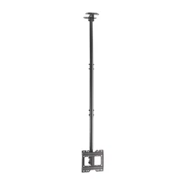 AISENS Soporte de techo giratorio inclinable extensible para monitor/TV 50kg 23-43 pulgadas Negro