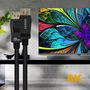 Aisens Cable DisplayPort 1.4 Certificado 8K 60Hz 2m Negro