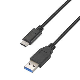 Aisens Cable USB 3.1 Gen 2 Tipo C a USB-A 10 Gbps 3A Negro 0.5 m - Certificado USB-IF