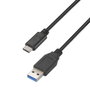 Aisens Cable USB 3.1 Gen 2 10Gbps 3A USB-C a USB-A Negro 0,5m