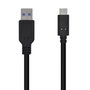 Aisens Cable USB 3.1 Gen 2 10Gbps 3A USB-C a USB-A Negro 0,5m