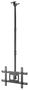Aisens Soporte de Techo Giratorio CT80TSE-075 para TV de 37-80 pulgadas, 50kg, Negro