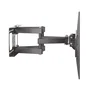 Aisens Soporte de Pared WT70TSLE-029 Giratorio, Inclinable y Nivelable Negro