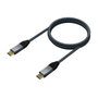Aisens Cable USB 2.0 USB-C a USB-C 100W 1m Gris