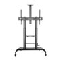 Aisens Soporte de Suelo ECO con Ruedas y Manivela FT100TE-123 Negro