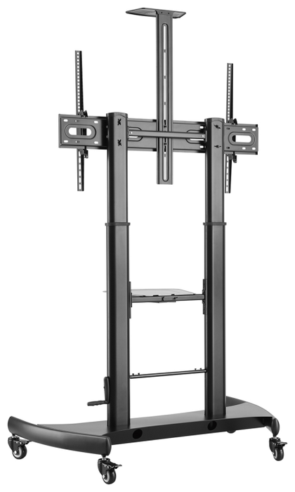 Aisens Soporte de Suelo ECO con Ruedas y Manivela FT100TE-123 Negro