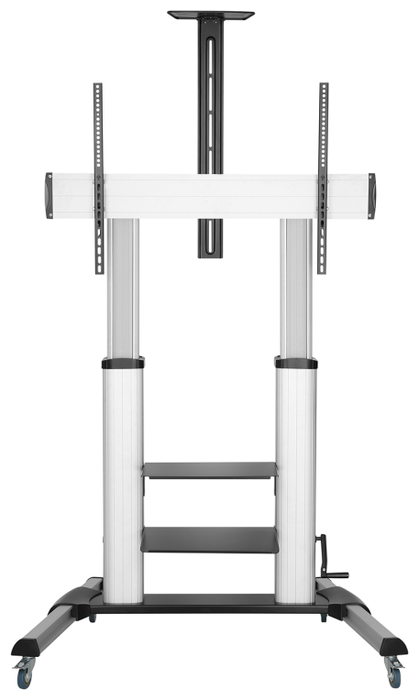 Aisens FT100TE-125 Soporte de Suelo con Ruedas y Manivela para TV 60-100 pulg.