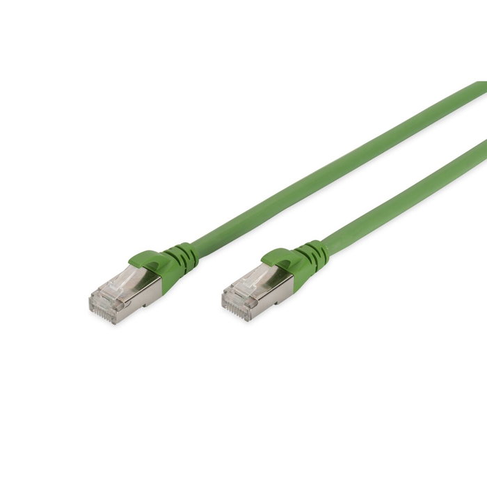 Digitus Cable de red Cat6a S/FTP 1 m Verde