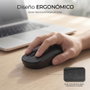 Subblim Business Plus Silencioso Ratón Inalámbrico 2.4G 1200 DPI Negro