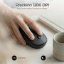 Subblim Business Plus Silencioso Ratón Inalámbrico 2.4G 1200 DPI Negro