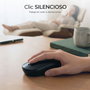 Subblim Business Plus Silencioso Ratón Inalámbrico Negro 1200 DPI