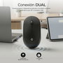 Subblim Business Plus Silencioso Ratón Inalámbrico Negro 1200 DPI