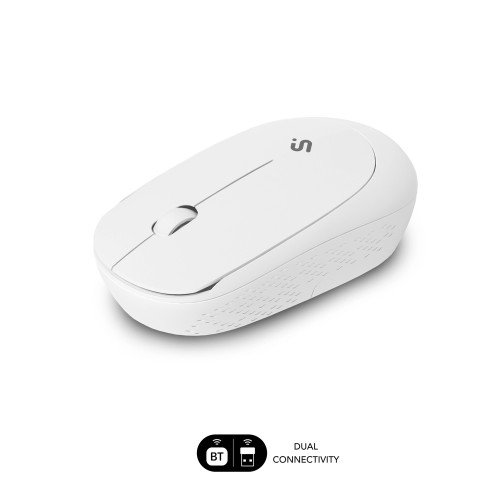Subblim Business Plus Silencioso Ratón Inalámbrico Blanco 1200 DPI