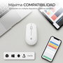 Subblim Business Plus Silencioso Ratón Inalámbrico Blanco 1200 DPI