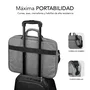 Subblim Maletín Elite Laptop Bag 15,6 Pulgadas Gris