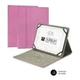 Subblim SUB-CUT-1CT003 Funda Clever Stand Universal para Tablets de 9.6-11 pulgadas con Cierre Magnético, Sujeción por Silicona y 3 Ángulos - Rosa