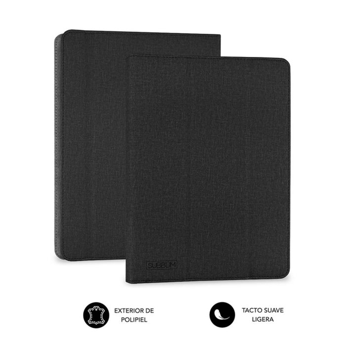 Subblim Freecam Case Funda para Tablet Universal 10,1 pulgadas Negro