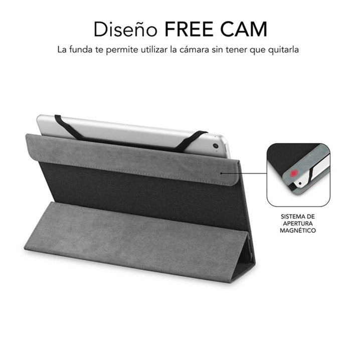 Subblim Freecam Case Funda para Tablet Universal 10,1 pulgadas Negro